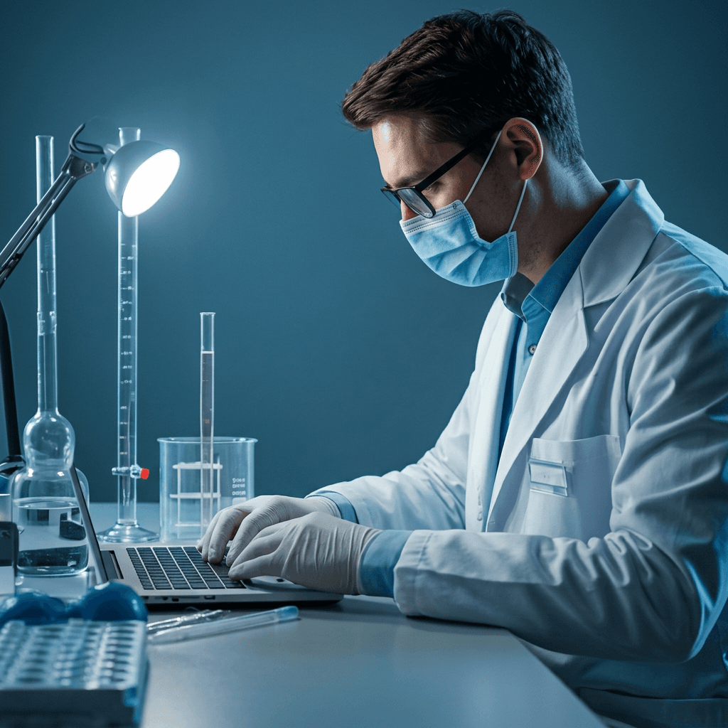 Investigador en laboratorio — Flyteek
